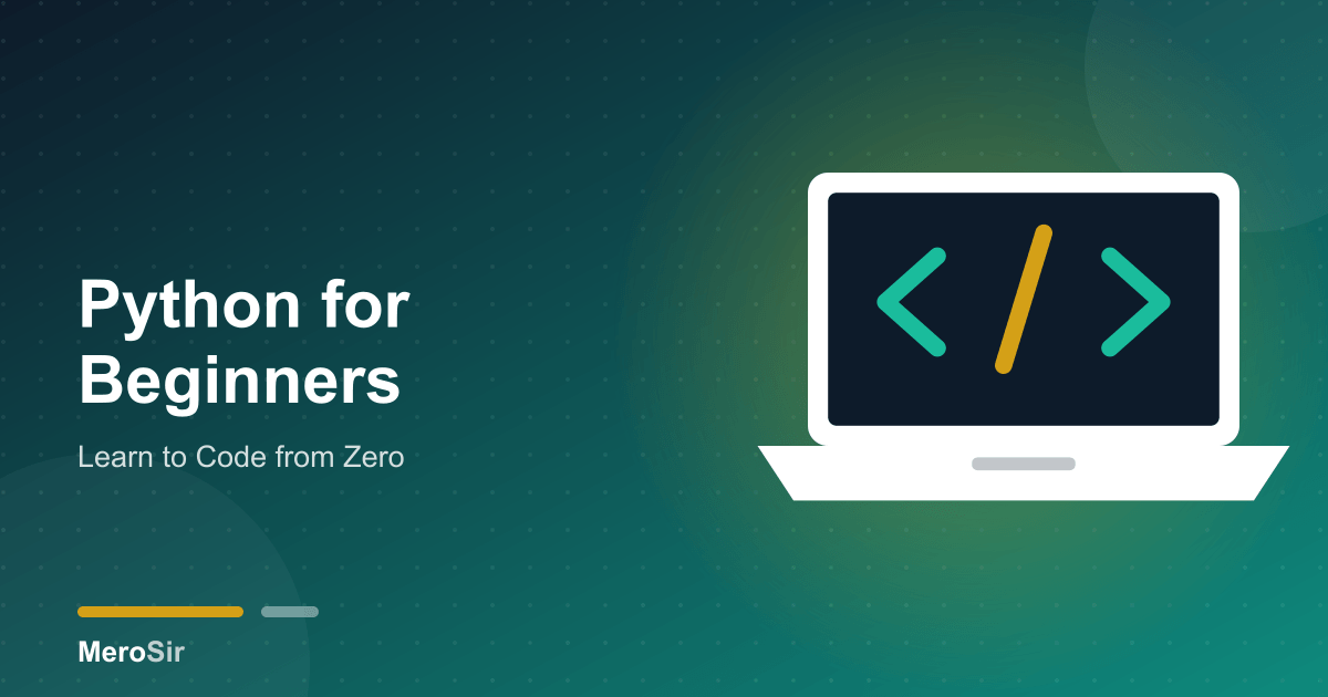 Python for Beginners: Learn to Code from Zero