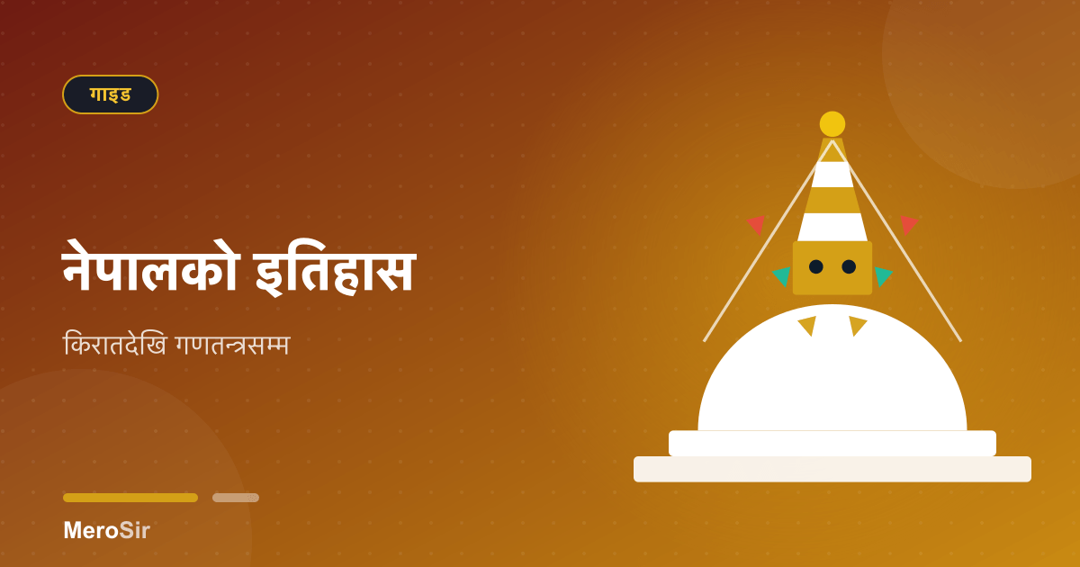 नेपालको इतिहास: किरातदेखि गणतन्त्रसम्म